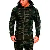 . Nuevo Sudadera Informal Camuflada para Hombre para Deportes al Aire Libre Top Camuflado por Sublimación