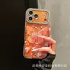 Brillo de Pedrería Japonés y Coreano Adecuado para Funda de Teléfono iPhone 18 Pro Max Flor Mariposa Manzana 17 Cubierta Protectora para Mujeres