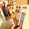 Régua Marcador de Página Magnética de Cachorrinho Desenho Animado para Estudantes, Régua Macia Bonita e Atraente, Régua Magnética, Papelaria Infantil Pequeno Presente