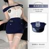 Xianyi Lencería Sexy Uniforme de Cosplay de Policewoman Sexy Estilo Abstinentemente Caliente Dama Madura Discoteca 8002 Cosplay de Policewoman