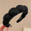 Diadema de Nube de Color Caramelo para Mujer 2026 Nuevo Estilo Pinza para el Cabello para Lavarse la Cara Accesorio para el Cabello de Corona Alta Otoño e Invierno Diadema de Esponja de Invierno