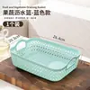 Cesta Drenadora de Frutas e Legumes para Uso na Cozinha, Cesta Filtrante de Água de Plástico para Lavar Legumes, Cesta Espessa Oca para Lavar Legumes, Cesta de Armazenamento de PP de Alta Qualidade