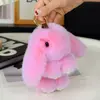Chaveiro de Pelúcia Imitação de Coelho Rex - Pingente de Pelúcia Conforme Normas Internacionais