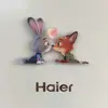 Imanes Giratorios Magnéticos para Refrigerador de Zootopia 2 Más Vendidos, Alto Atractivo Estético, Mismo Estilo que en Xiaohongshu, Decoraciones de Acrílico para Refrigerador