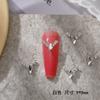 O novo colar francês de diamante para unhas finalizado com broca flash para unhas e decorações de unha com acessórios