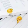 Moderna y Lujosa Nueva Joyería Oro Arena: Anillo Abierto de Crisantemo con Diseño de Oro Simulado, Accesorio para Boda y Compromiso