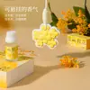 Caixa de Presente com Cabide de Gesso Aromático de Osmanthus Rico para Guarda-Roupa Doméstico, Ornamento Difusor Interno, Incenso de Longa Duração, Pedra Difusora para Carro, Presente