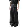 Pantalones negros Majila cleanfit estilo coreano transfronterizos para hombre, verano, caída, ajuste relajado, casual, profesionales, de traje