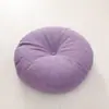 Almofada Grossa Redonda Estilo Japonês para Assento de Janela, Tatami, Peitoril de Janela, Almofada de Chão para Meditação, Removível e Lavável