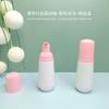 60ml100ml botella cónica blanca para mousse botella de espuma limpieza de pestañas limpiador facial pasta de dientes bomba espumosa subenvasado