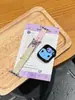 Adecuado para Apple Watch Applewatch Combinación de Colores Textura de Cuero de Lichi Hebilla Metálica Kuromi Correa iWatch S11