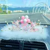 Adorno para Coche de Ciervo para Viaje Seguro Perfume para Coche Celebridad de Internet Incienso Suministros de Decoración Interior para Coche Nuevo Juego Completo Femenino