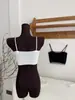 Camisola de Encaje Sin Tirantes Estilo Coreano de Puro Deseo con Copas, Top sin Mangas Dulce con Tirantes Finos, Ropa Interior Seamless Adelgazante, Sujetador Estilo Coreano