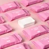 Hoja de Algodón Comprimido para Tatuaje Engrosada Patrón de Perla Algodón para Maquillaje Compresa Húmeda Facial de Viaje Removedor de Maquillaje Portátil Algodón Especial para Salón de Belleza