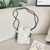 510223 Bolso de Felpa Nuevo de Invierno para Teléfono Móvil, Bolso de Hombro Cruzado Informal, Bolsa de Compras para Mujer