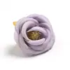 Cabezas de flores de camelia artificiales hechas de tela de seda para decoración del hogar, accesorios para el cabello hechos a mano estilo chino para manualidades, decoraciones de boda, flores artificiales, flores artificiales