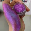 Arte de unhas novo pó camaleão transfronteiriço pó neon mágico mudança de cor polarizado maquiagem sombra de olho pó aurora fabricantes atacado