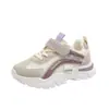 Zapatillas Deportivas para Correr para Niños Estilo Coreano Primavera Nuevo Modelo Estudiante Campus Zapatos Casuales para Niños Zapatos Deportivos Simples para Exteriores para Niñas