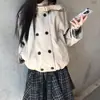 Ropa de Mujer Ropa de Mujer Coreana Dongdaemun Alta Calidad Otoño 2026 Nuevo Estilo Chaqueta Corta Trench Mujer Cuello Alto Primavera Otoño Británico