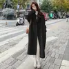 Abrigo de Tweed de Longitud Media por Encima de la Rodilla Otoño/Invierno 2025 para Mujer, Estilo Británico de Alta Gama para Mujeres Pequeñas, Abrigo de Lana de Moda