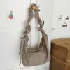 Bolso de Lona a Cuadros Retro para Estudiantes Universitarias, Bolso de Mano Simple y Versátil, Bolso de Hombro Casual, Bolso Tote de Gran Capacidad