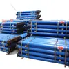 Pilar de soporte hidráulico simple tipo DW para frente de trabajo de mina de carbón, pilar de soporte minero material 27SiMn