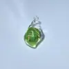 Cor luminosa concha caracol diy creme cola chaveiro bolsa brincos pingente acrílico jóias acessórios