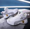 Zapatos de gran tamaño de comercio exterior transfronterizo para hombres y mujeres con el mismo estilo, zapatos para amantes de la moda, zapatos casuales transpirables de cuero de fondo suave, zapatos de papá aumentados