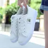 Zapatos de Lona para Mujer, Estilo Coreano Clásico, Zapatos Versátiles para Mujer, Cómodos y Casuales, Color Sólido, Tenis Deportivos Planos para Estudiantes, Venta al por Mayor desde el Fabricante