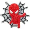 Zapatos de la serie Spider-Man con hebilla y agujero, venta transfronteriza, zapatos con flores, accesorios para zapatos, bricolaje, accesorios de PVC y plástico.