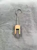 Gancho para Exhibición de Tienda de Ropa, Gancho en S, Perchero para Ropa, Tablero Colgante de Madera de Haya, Pinza para Ropa y Sombrero, Pinza Individual, Anillo Redondo de Madera Maciza