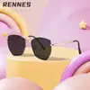 Gafas de Sol Metálicas Poligonales Nuevas Transfronterizas para Niños y Niñas Estilo Callejero Gafas de Sol para Proteger del Sol