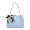 Bolso plisado casual para mujer 2025 Nuevo estilo coreano de gran capacidad con rayas, bandolera texturizada de moda, bolso pequeño fresco para mujer