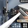 Pistola de Rociado para Descarga de Inodoro Doméstico, Adaptador de Grifo con Una Entrada y Dos Salidas, Válvula de Ángulo de Tres Vías, Pistola de Agua de Alta Presión para Baño