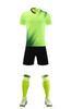 Nueva ropa de fútbol, ropa de entrenamiento, secado rápido, transpirable, de manga corta, para adultos y niños, ropa de balón 6009