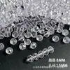Cuentas de cristal vidriado de ensueño super flash degradado de 8 mm accesorios para pulsera DIY cuentas planas de diamante cuentas sueltas venta al por mayor