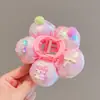 Nuevo Clip de Flor de Dibujos Animados Láser para Niños Oso Lindo Tela Rellena de Algodón Almohada Accesorios para el Cabello Clip Pasador Venta al por Mayor