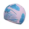 Gorra de Tela de Dibujos Animados para Niños Niños y Niñas Estampado Digital Linda Gorra de Natación Cómoda Sin Cabeza Piscina Gorra de Natación de Alto Rebote