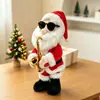Papai Noel Elétrico Presente Brinquedo de Pelúcia Elétrico Árvore de Natal Cantando e Dançando Árvore de Natal Natal