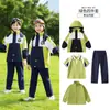 Uniformes de clase para reuniones deportivas de primer grado para estudiantes de primaria, chaquetas para niños de primavera y otoño, uniformes de jardín de infantes de otoño e invierno.