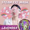 Máscara de Olhos a Vapor de Lavanda Compressa Quente de Ervas Sono Máscara de Olhos a Vapor de Ervas Transfronteiriça