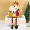 Decoraciones Navideñas Transfronterizas Figuras Telescópicas Retro Adornos para Escaparates Papá Noel Muñecos de Pie de Muñeco de Nieve