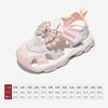 [Mismo Estilo que en el Centro Comercial] Sandalias Snuffy para Niñas, Nuevo Modelo de Verano, Zapatos de Agua para Niños, Tenis Cerrados Elsa