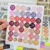 Popular juego de 251 pegatinas redondas codificadas por color, universal para todos los colores, etiqueta DIY, adhesivo impermeable, pegatina impermeable para proyectos de arte