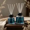 Venta Directa de Fábrica Botella Difusora de Aroma de Vidrio Difusor de Fragancia de Ratán sin Llama Botella Difusora de Aroma para Coche Botella de Vidrio Transparente