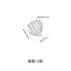 Conector Prata de Lei S925 Círculo Duplo Coração Folha Material Brincos DIY Feitos à Mão Acessórios Atacado para Pulseira Colar