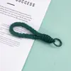 Lanyard de Felpa de Color Sólido para Teléfono Móvil Cuerda Corta para Muñeca Multicolor Llavero Creativo Cuerda Anti-Pérdida Lanyard para Funda de Teléfono Móvil Venta al por Mayor