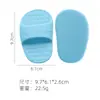 Nuevo producto transfronterizo: Cepillo facial de silicona pequeño con forma de pantufla y cerdas suaves personalizadas, herramienta de limpieza facial para eliminar puntos negros