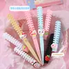 Peine para el cabello de pez pequeño de dibujos animados lindo, gato pequeño, peine de cola puntiaguda para sección de trenzado doméstico, peine de espina de pescado lindo y de alto valor para niñas