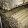 Procesamiento de Varillas Redondas de ABS Sólido en Stock, Varilla de Plástico ABS de Alta Resistencia al Desgaste, Cilindro de Corte de Precisión de Varilla de ABS en Torno CNC